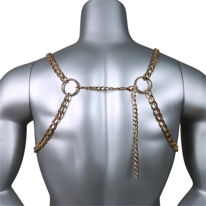 Chaîne poitrine en métal pour  - Body Jewelry Necklace avis et prix