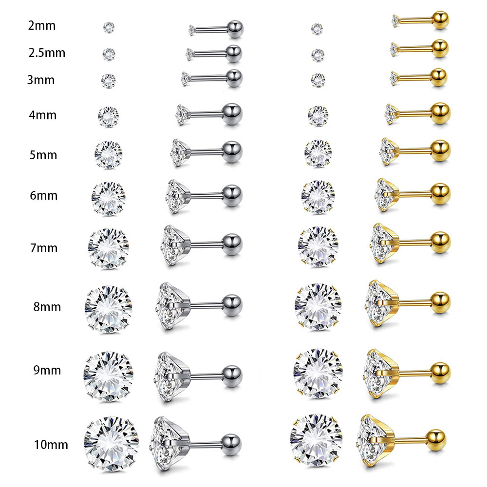 Boucles d'oreilles rondes en a - Body Jewelry Surgical Steel avis et prix