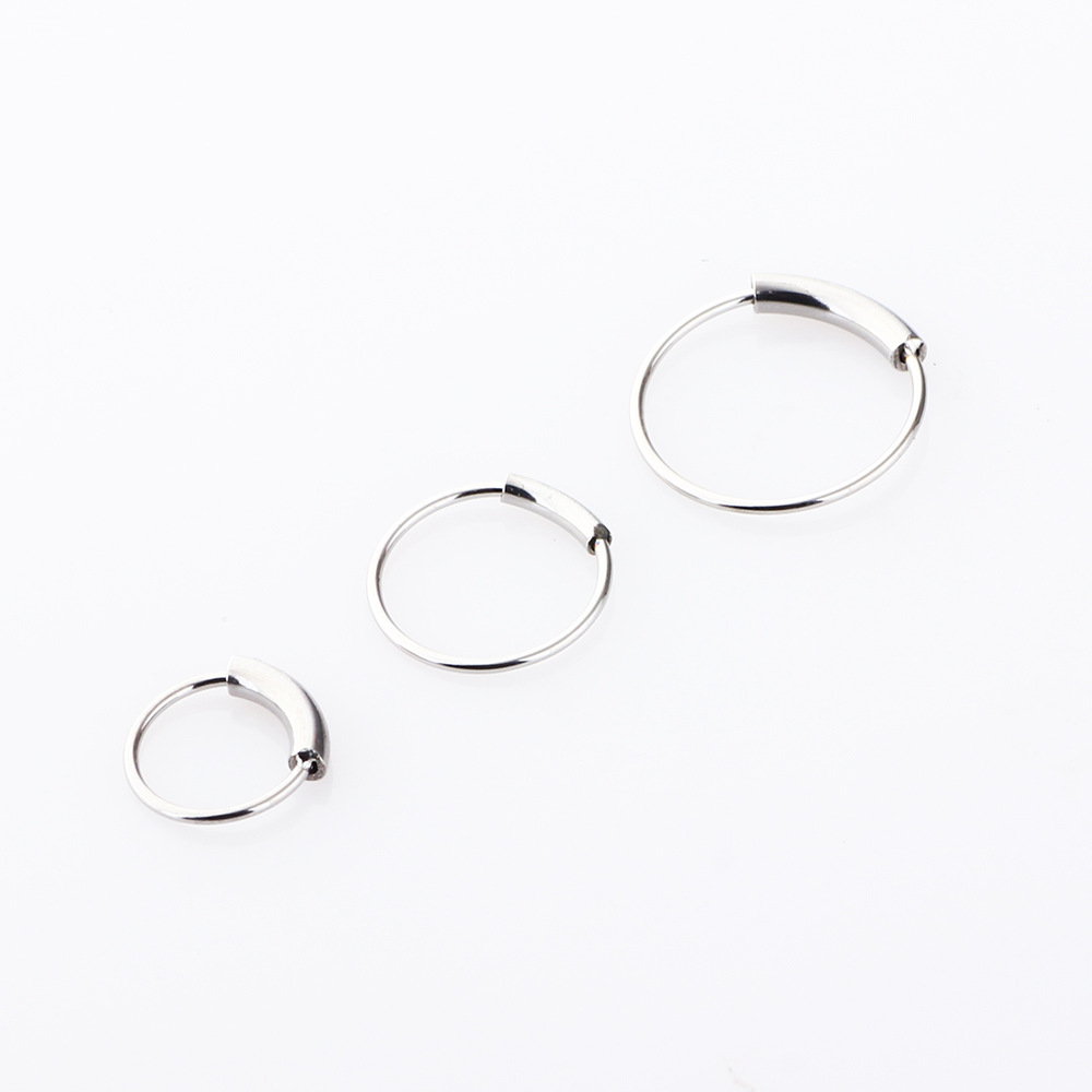 Lot de 3 anneaux continus sans - Body Jewelry Surgical Steel avis et prix